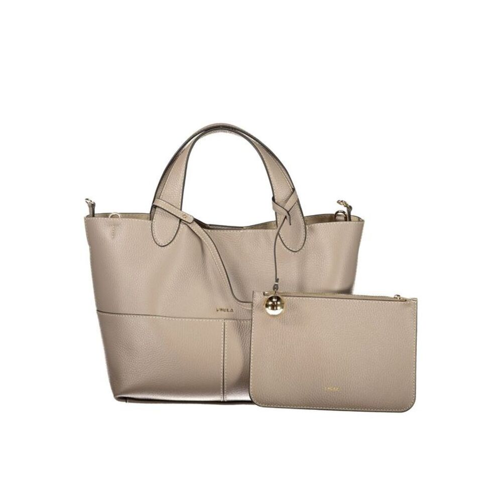 Furla Gray Leather Women's Women's Bag